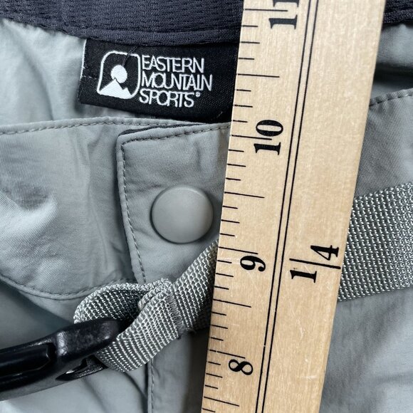 Eastern Mountain Sports Convertible Hiking Pants Womens 16 S Gray Cargo - Picture 3 of 7